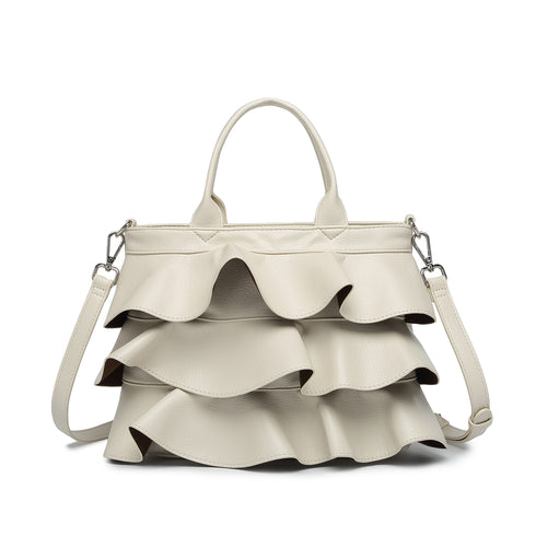 【雑誌掲載・ショップチャンネルOA商品】2WAYフリルハンドバッグ 12-1162